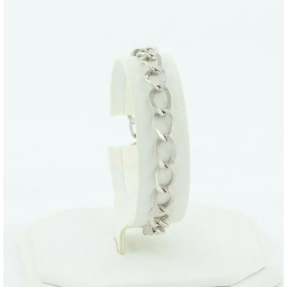 Sterling Silver Charm Starter Bracelet 7 Inch